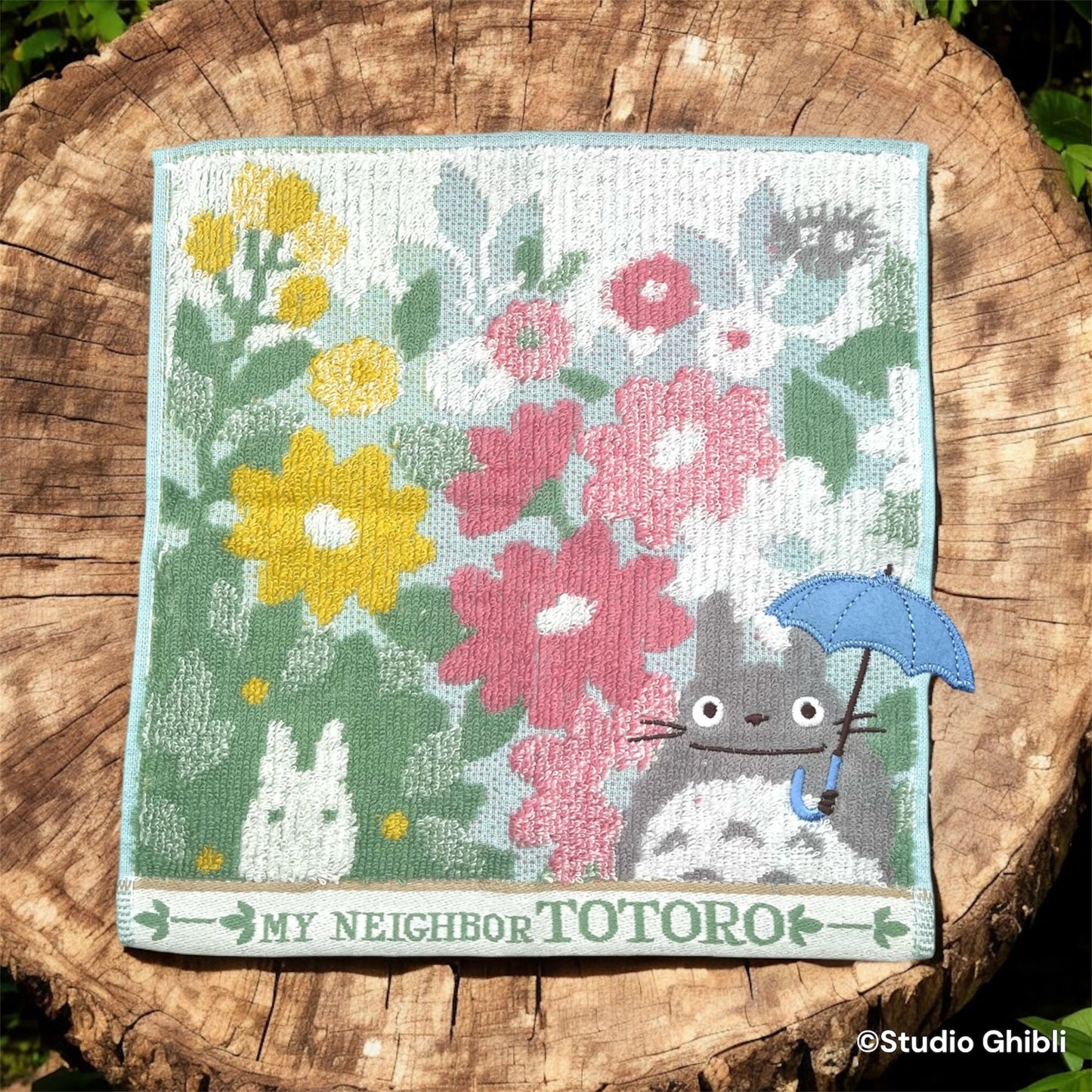 ミニタオル　花景色　となりのトトロ