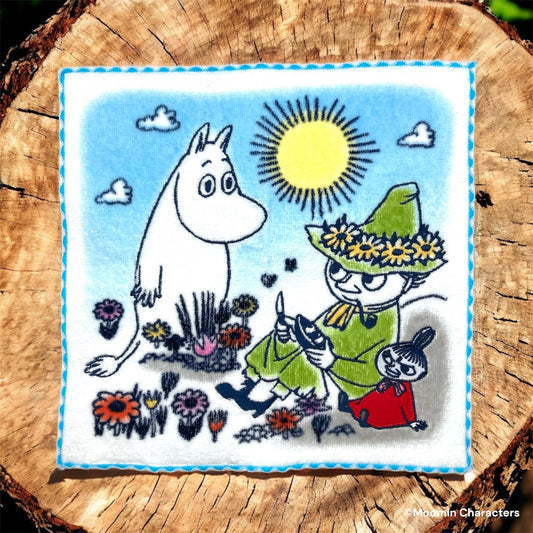 ミニタオル　晴れた日の語らい　MOOMIN