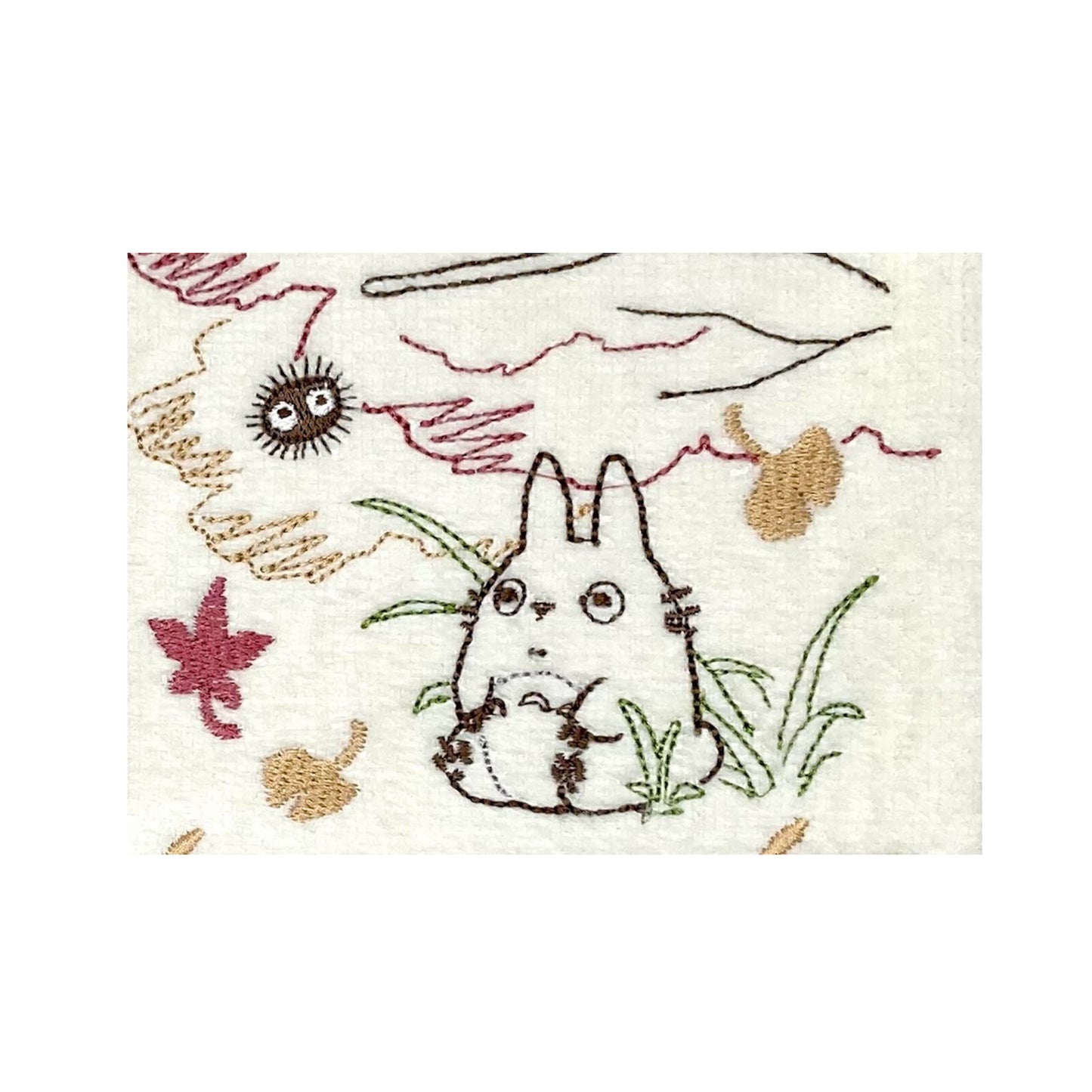 ミニタオル　秋のいろどり　となりのトトロ