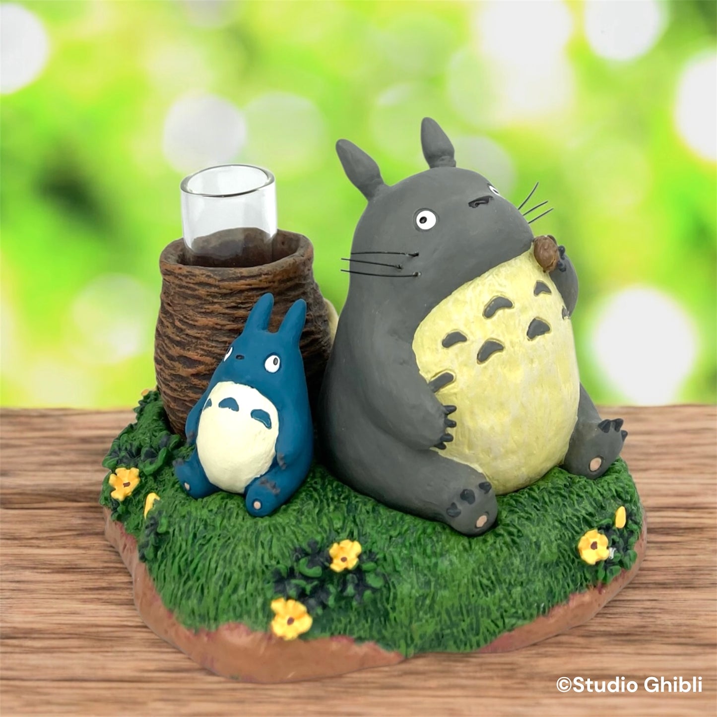 一輪挿し　ひとやすみ　となりのトトロ