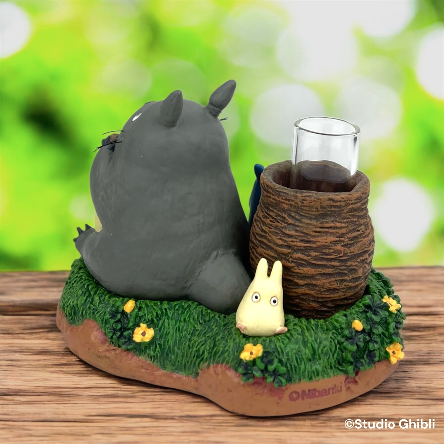 一輪挿し　ひとやすみ　となりのトトロ