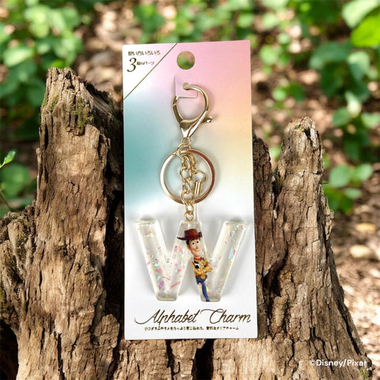 アルファベットチャーム　W ウッディ