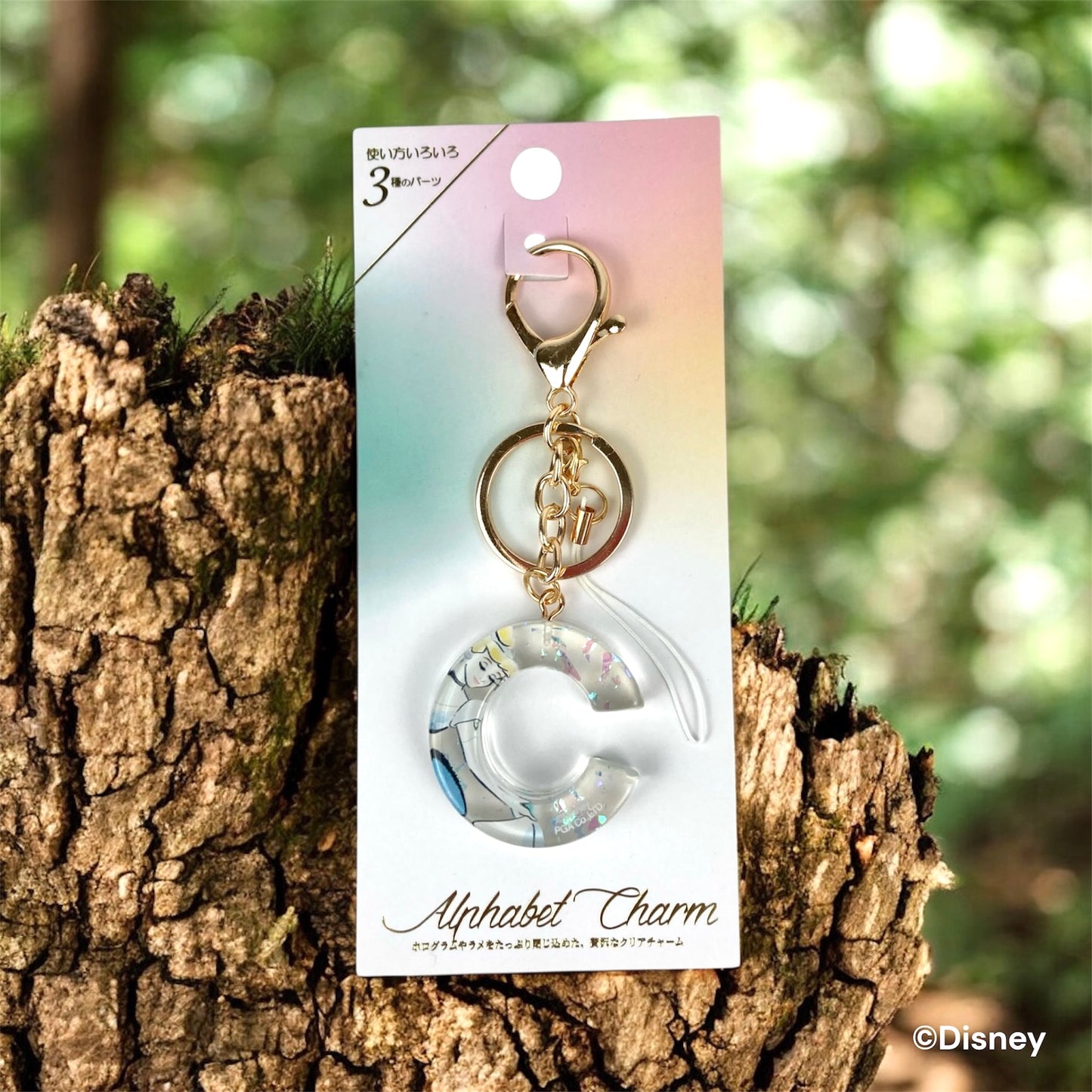 アルファベットチャーム　C シンデレラ