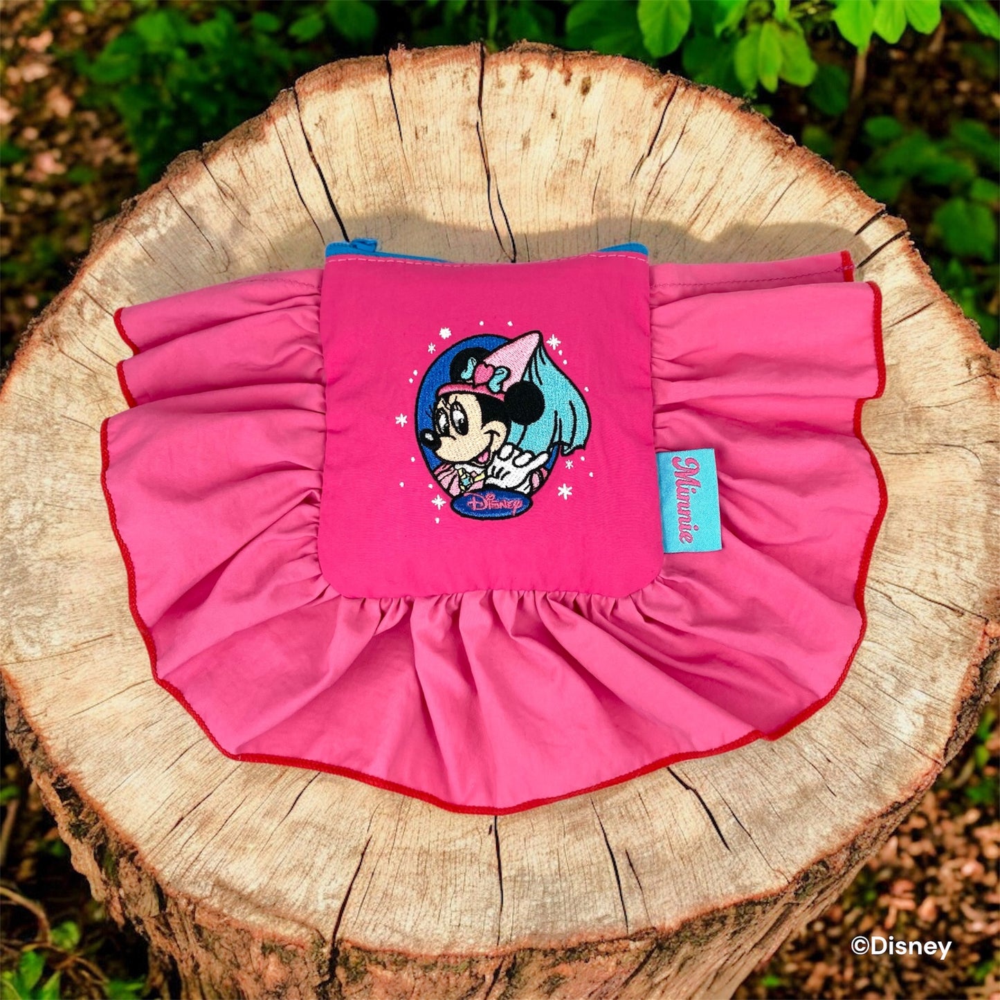 フリルポーチ　ノスタルジカ　ミニーマウス