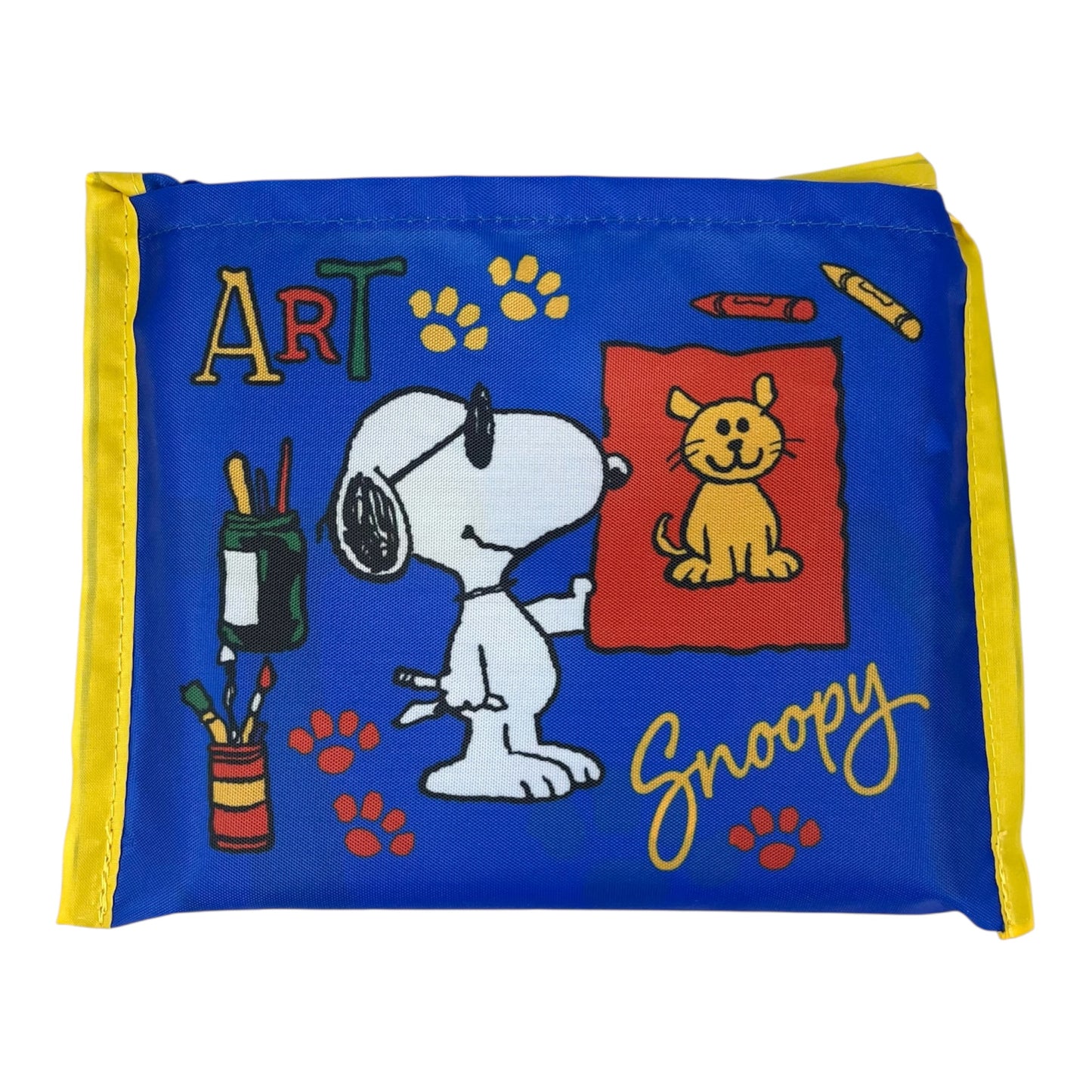 ショッピングバッグ　アート　スヌーピー