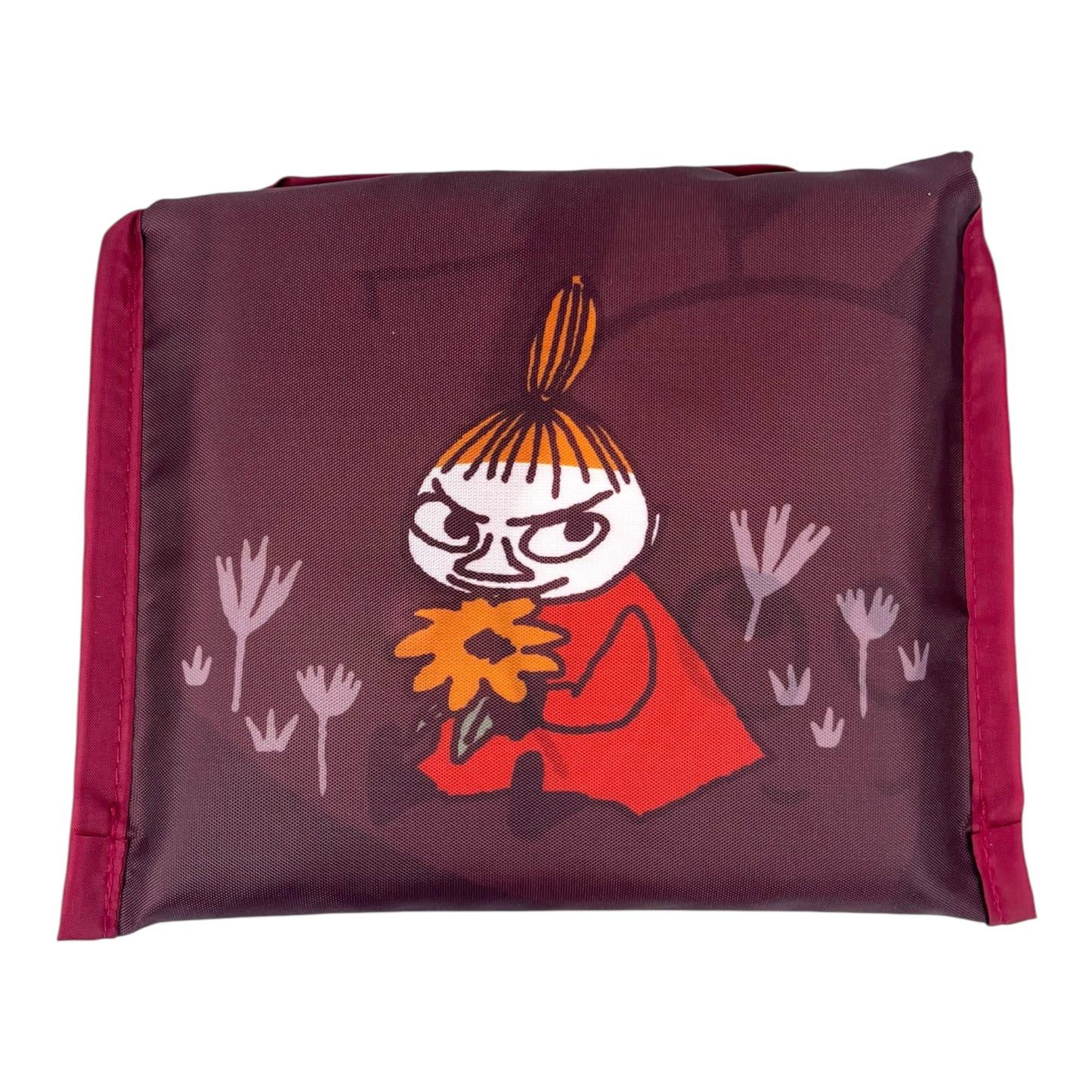 ショッピングバッグ　お花　ムーミン