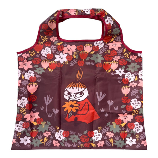 ショッピングバッグ　お花　ムーミン