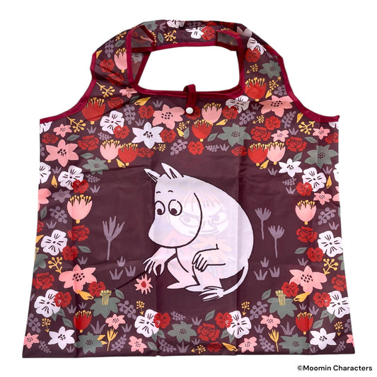 ショッピングバッグ　お花　ムーミン
