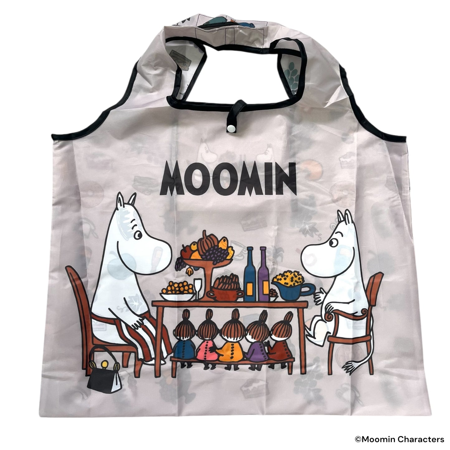 ショッピングバッグ　食卓　ムーミン