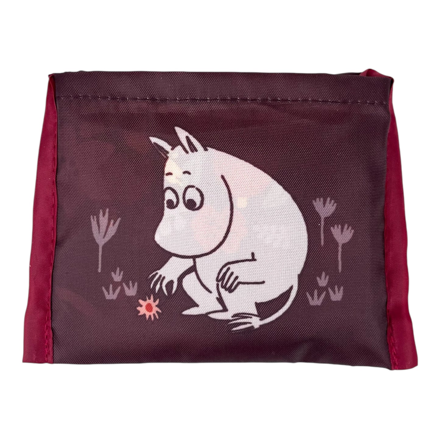 ミニサイズ　ショッピングバッグ　お花　ムーミン