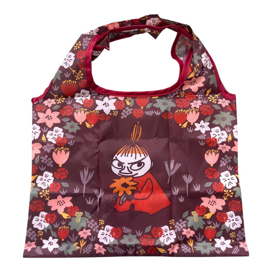 ミニサイズ　ショッピングバッグ　お花　ムーミン