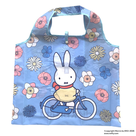 ショッピングバッグ　お花たくさん　ミッフィー