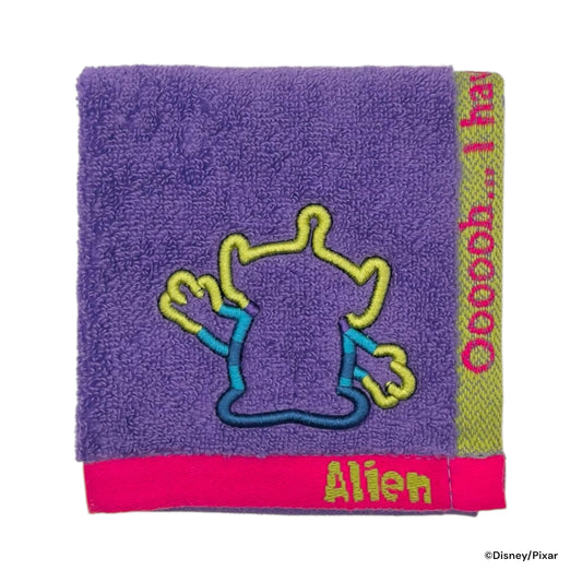 ミニタオル　パープルカラーライン　トイ・ストーリー