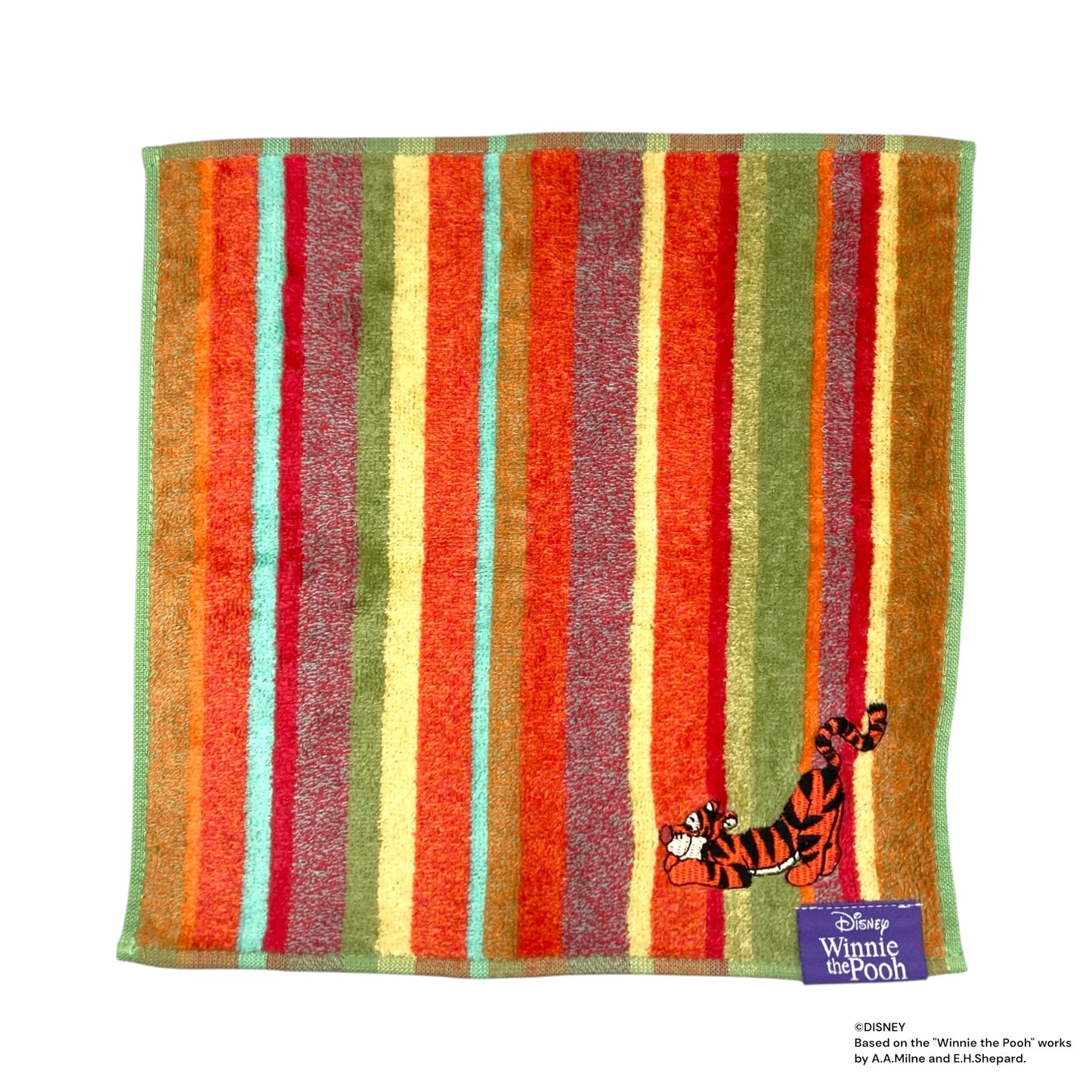 ミニタオル　オレンジアドベンチャー　ティガー