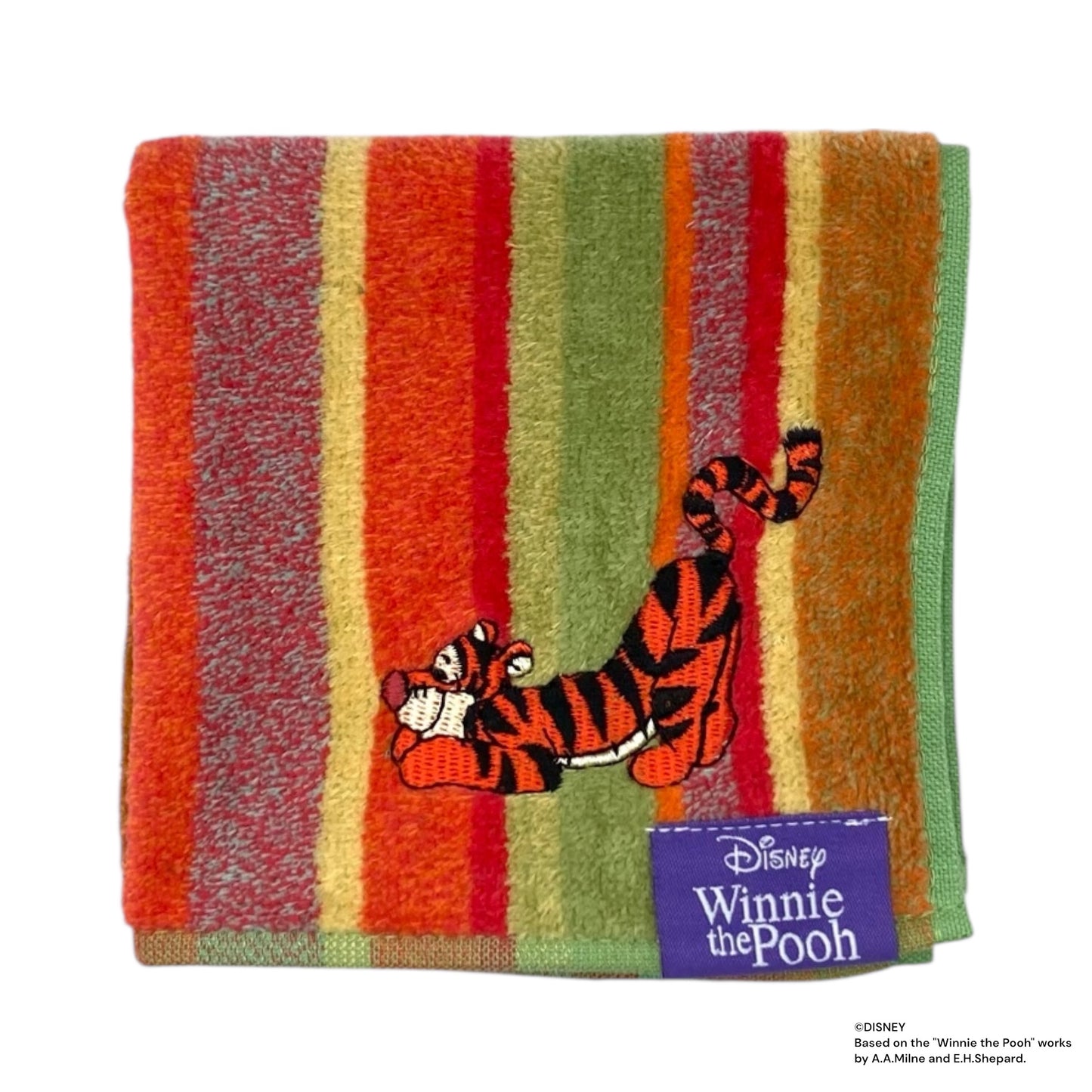 ミニタオル　オレンジアドベンチャー　ティガー