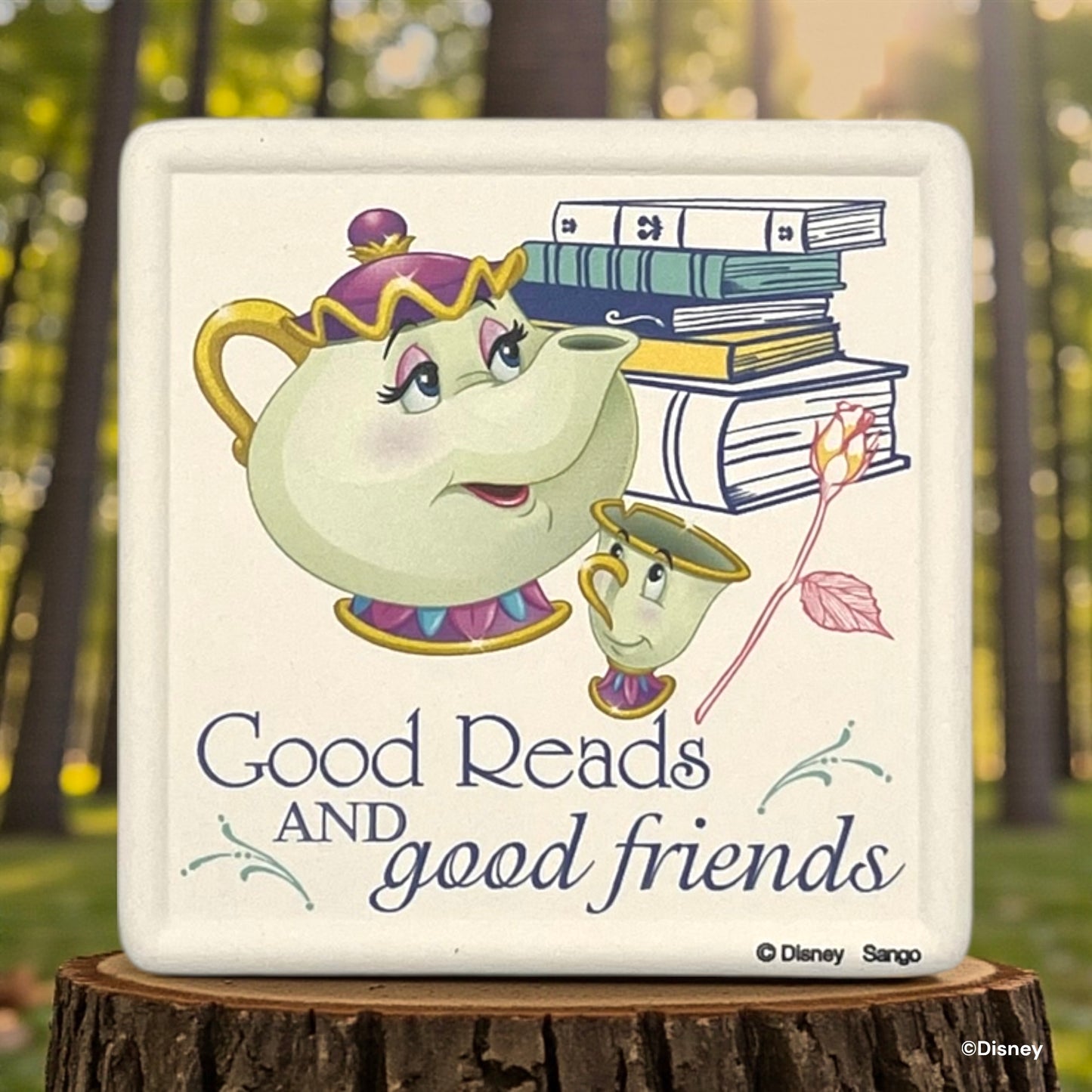 吸水コースター　ポット夫人　チップ