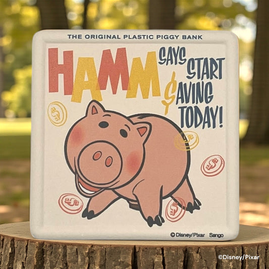 吸水コースター　ハム