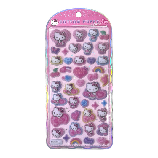 コットンパフィーシール　ハローキティ