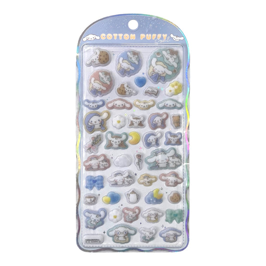 コットンパフィーシール　シナモロール