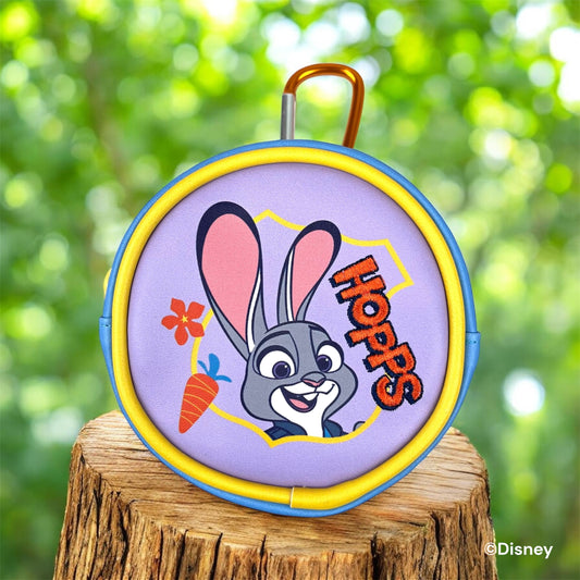 合皮ラウンドポーチ　ズートピア　ジュディ・ホップス