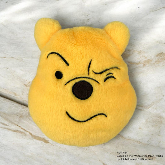ダイカットポーチ　しかめ顔　くまのプーさん