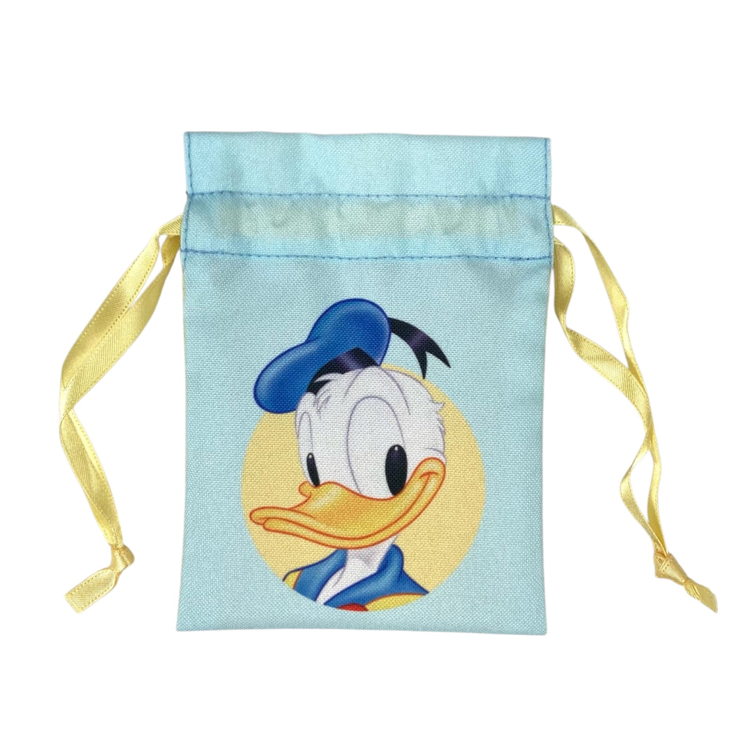 豆巾着　ブラシアート　ドナルド