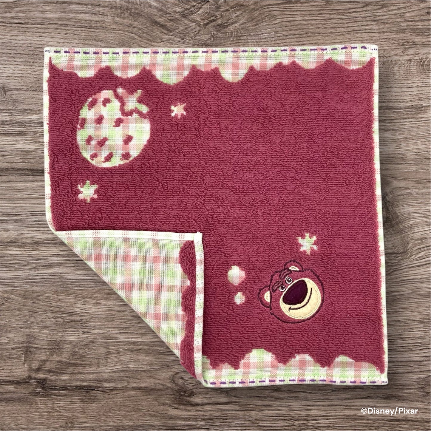 タオルハンカチ　キュートチェック　トイ・ストーリー　ロッツォ