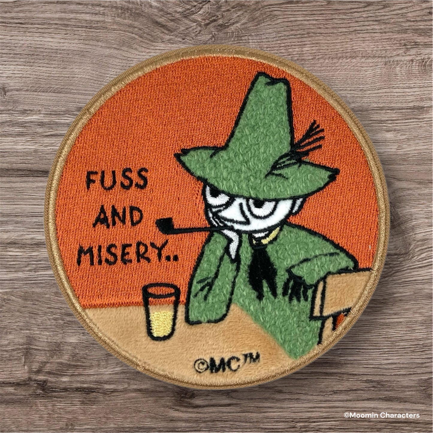 スーツケースステッカー　ムーミン　スナフキン　MMN007