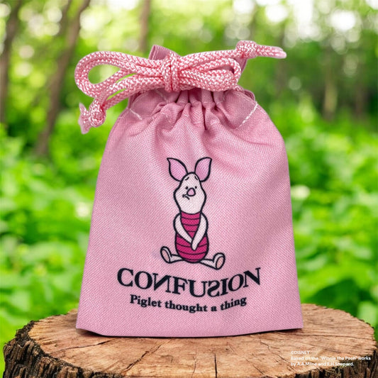 豆巾着　ファニーフェイスフレンズ　くまのプーさん　ピグレット