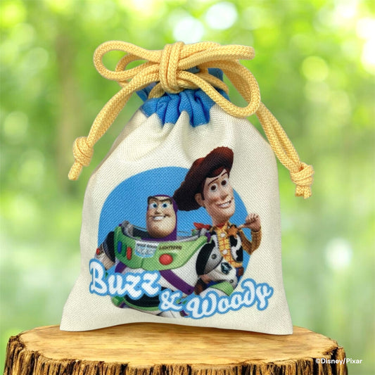 豆巾着　トイ・ストーリー　バズ＆ウッディ