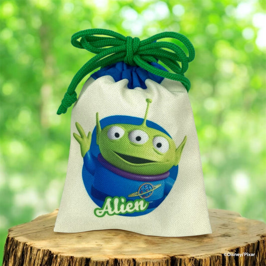 豆巾着　トイ・ストーリー　エイリアン
