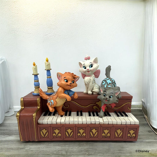 【Disney Traditions】おしゃれキャット キトゥンズピアノ