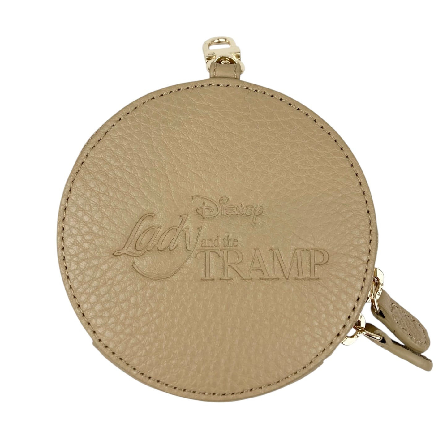 本革ラウンドポーチ　わんわん物語　ベビーレディ