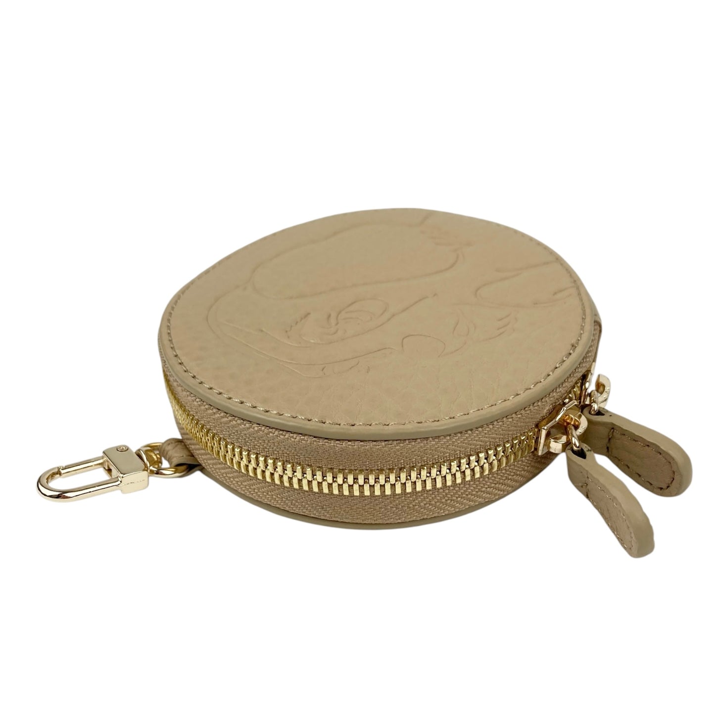 本革ラウンドポーチ　わんわん物語　ベビーレディ