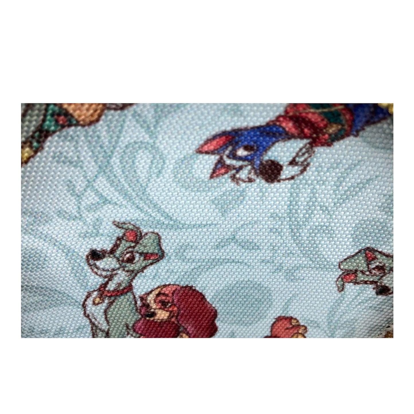 本革ラウンドポーチ　わんわん物語　ベビーレディ