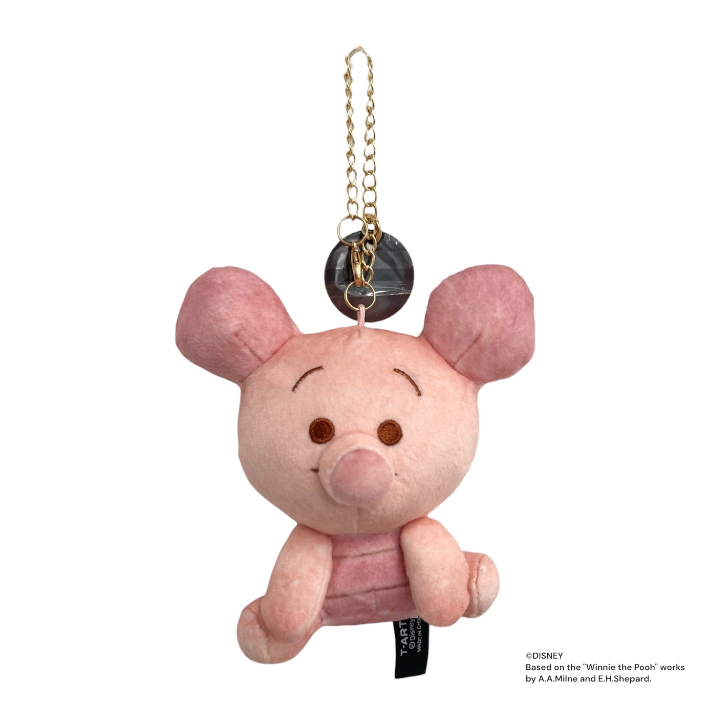 Nuiパン　チェーンストラップマスコット　キャラクターパン（すわり）ピグレット