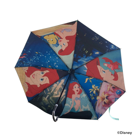 晴雨兼用折りたたみ傘　ファイナルフレーム　リトル・マーメイド　アリエル
