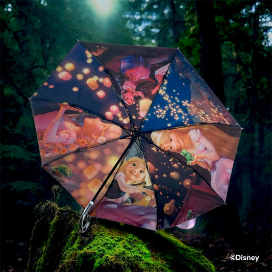 晴雨兼用折りたたみ傘　ファイナルフレーム　塔の上のラプンツェル　ラプンツェル