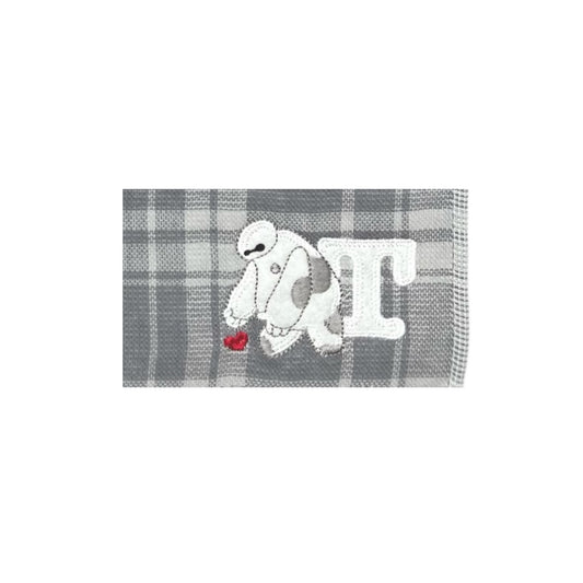 タオルハンカチ　イニシャルチェック　ベイマックス（T）