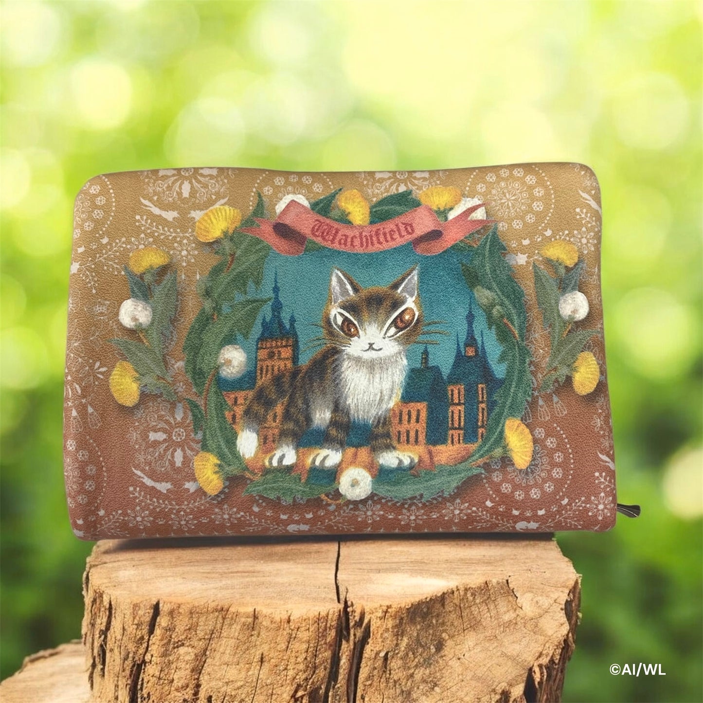 2つ折り財布　シギショアラ　わちふぃーるど