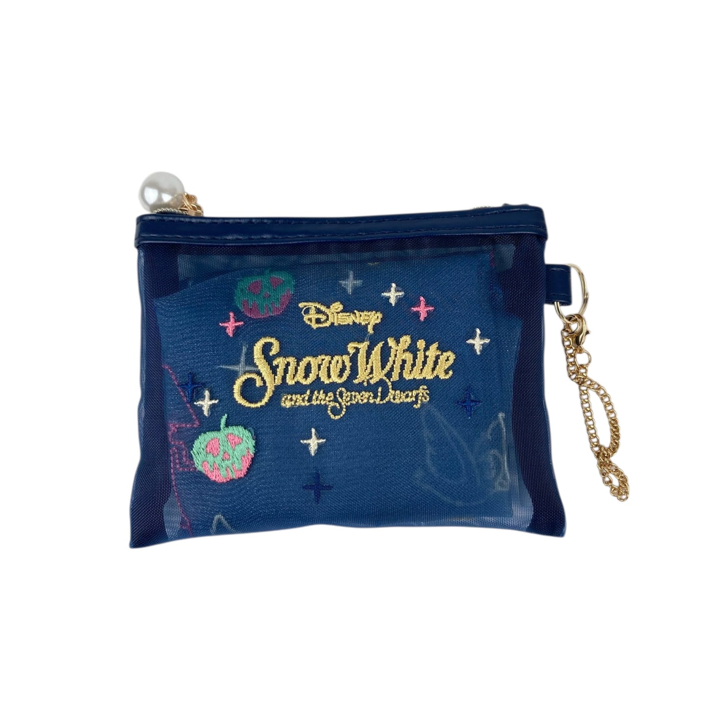ポーチ付きエコバッグ　アイコニックアップル　白雪姫