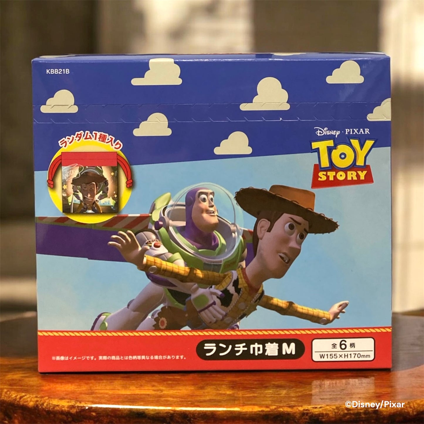 【1BOX 6個入り】ブラインド巾着 M　トイ・ストーリー1　ファイナルフレーム