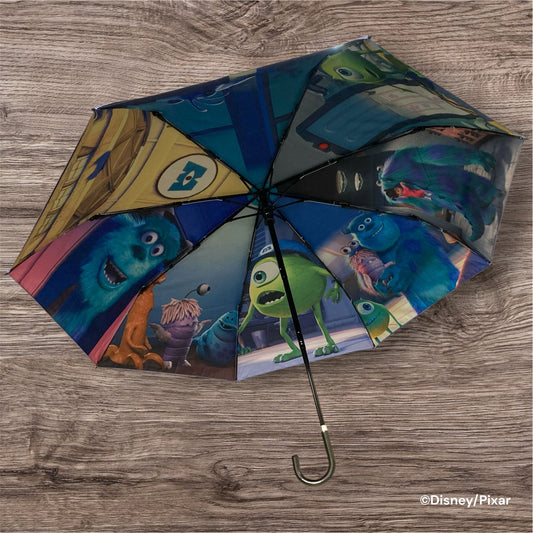 晴雨兼用折りたたみ傘　ファイナルフレーム　モンスターズ・インク