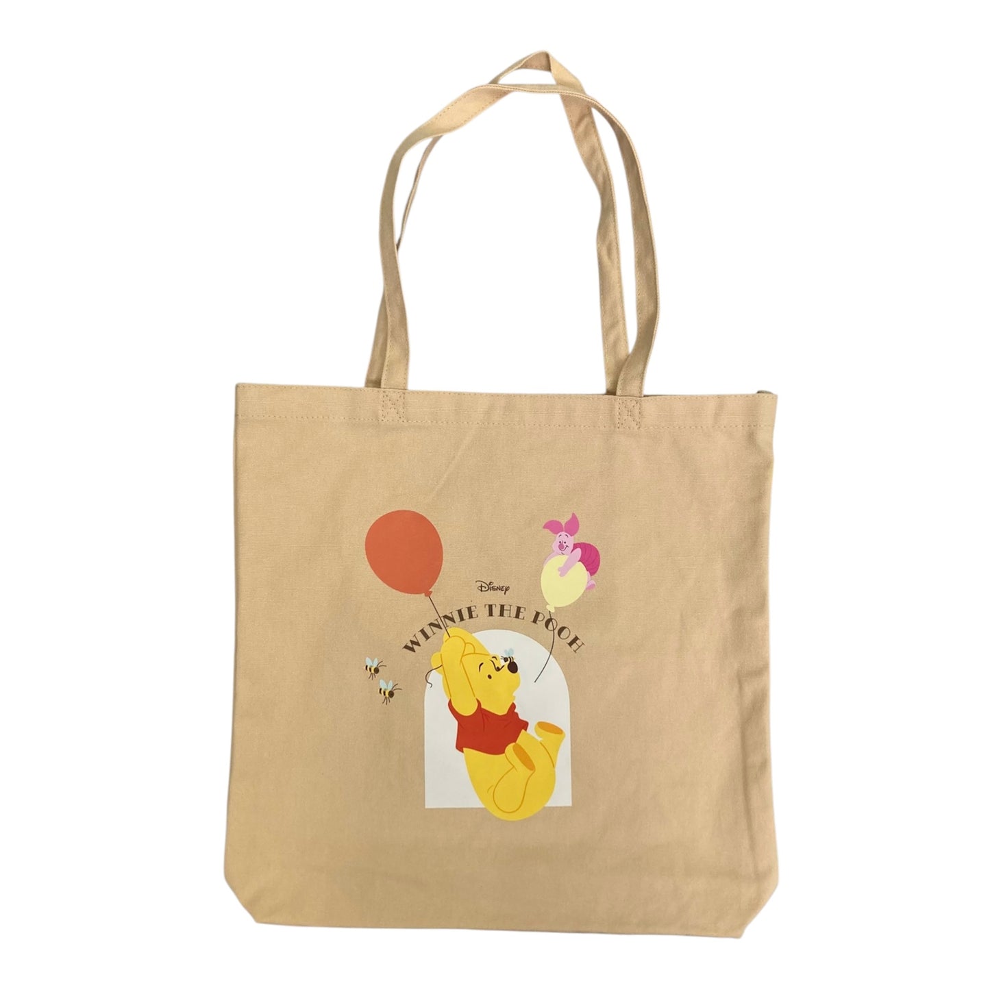 ぴょこっとトートバッグワイド　プー＆ピグレット　くまのプーさん