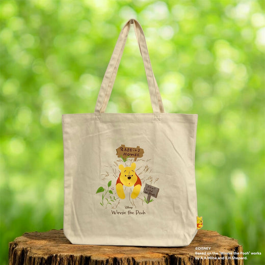 ぴょこっとトートバッグワイド　はちみつ探し　くまのプーさん