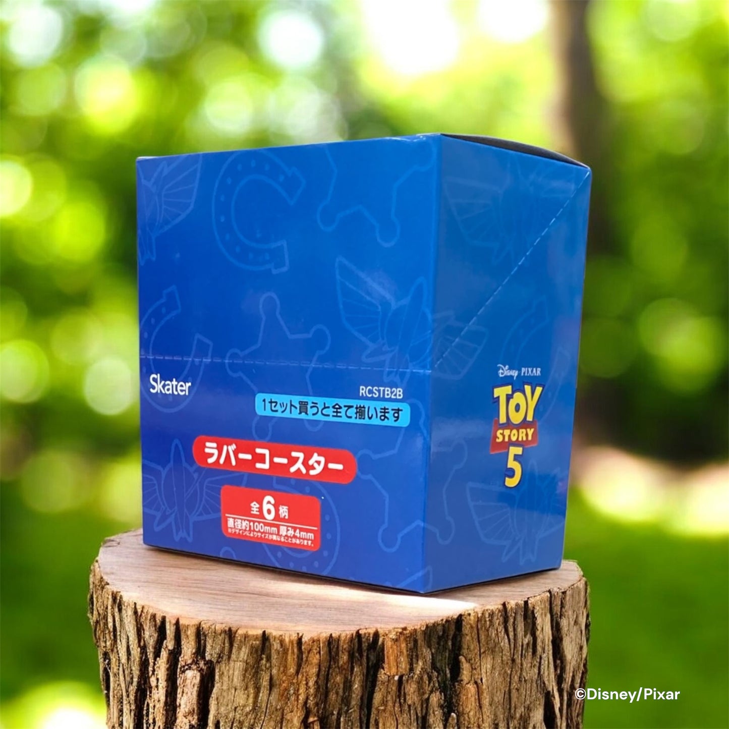 【1BOX 6個入り】ラバーコースター　トイ・ストーリー