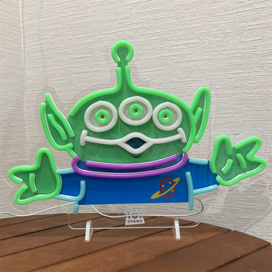 LEDネオンライト　エイリアン
