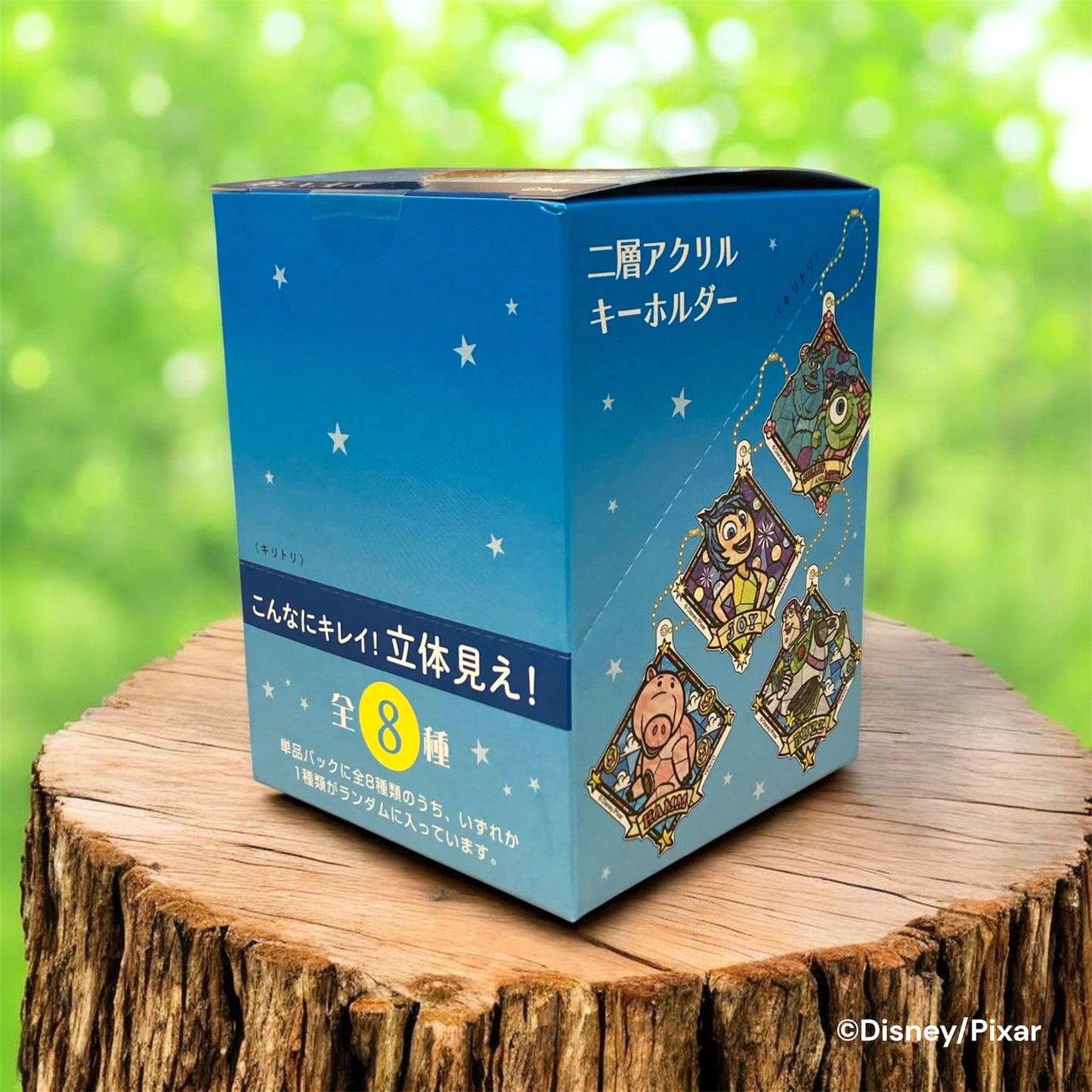 【BOX 8個入り】二層アクリルキーホルダー　ピクサー
