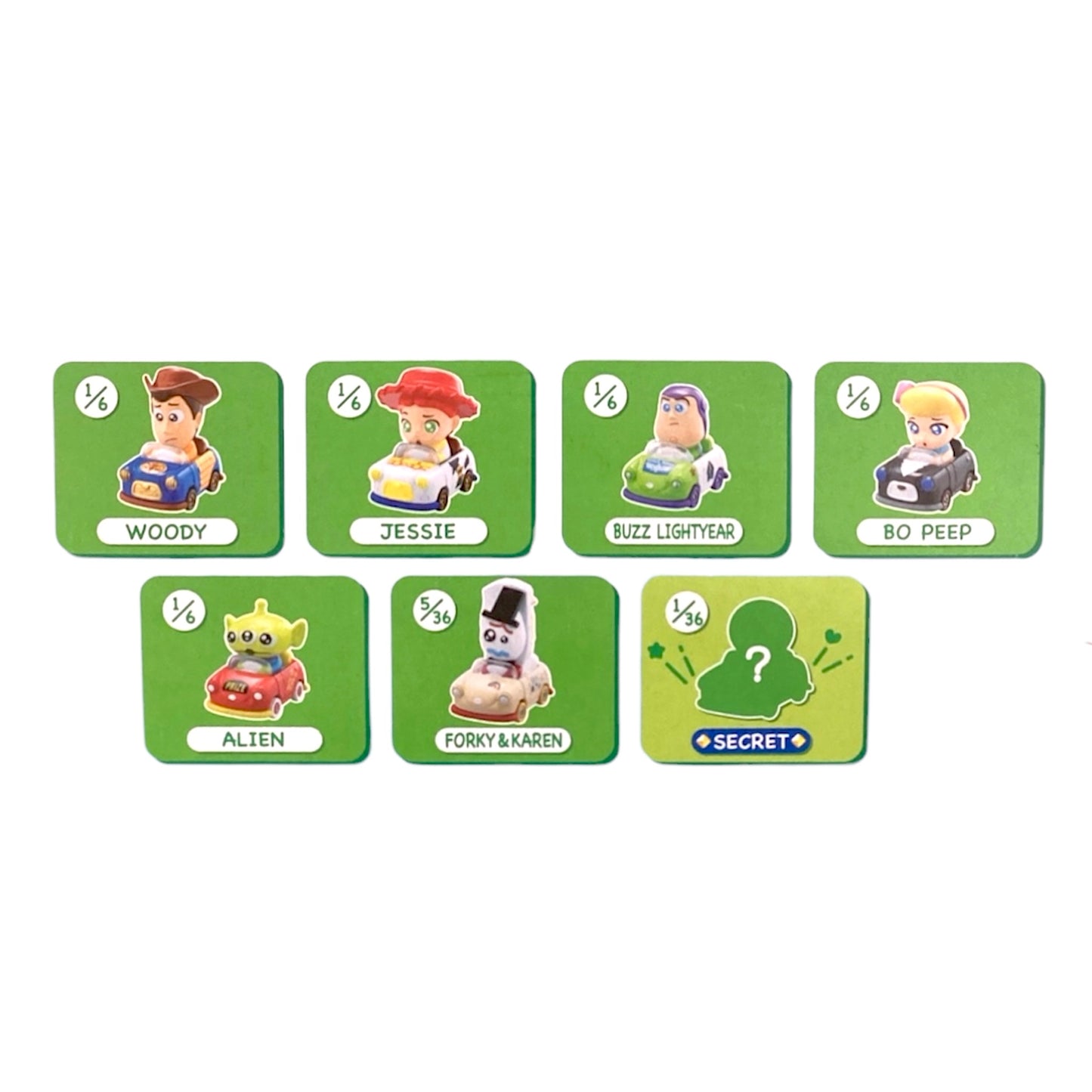 【BOX 6個入り】トミカ　チューンズ　トイ・ストーリー