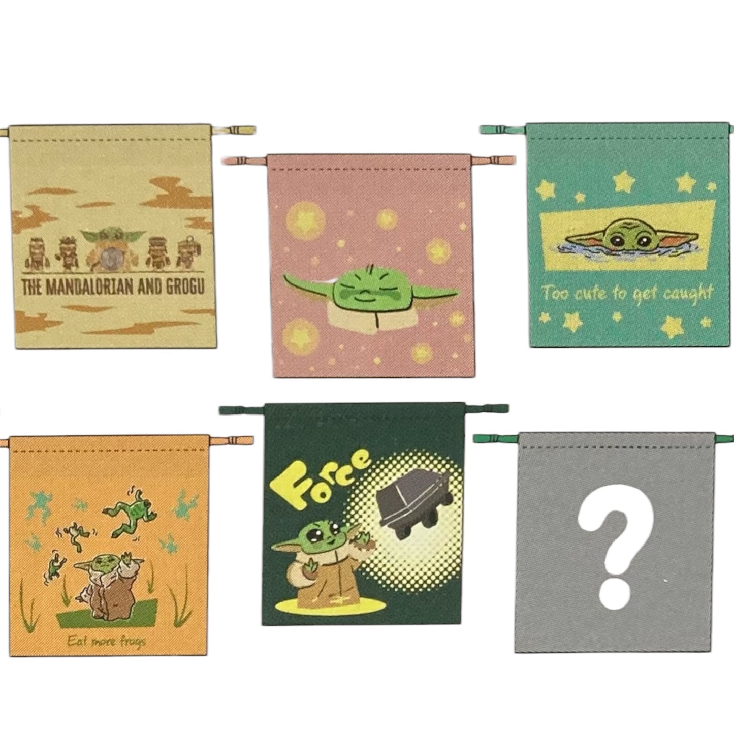 【BOX 6個入り】ブラインド巾着S　スター・ウォーズ　マンダロリアン＆グローグー